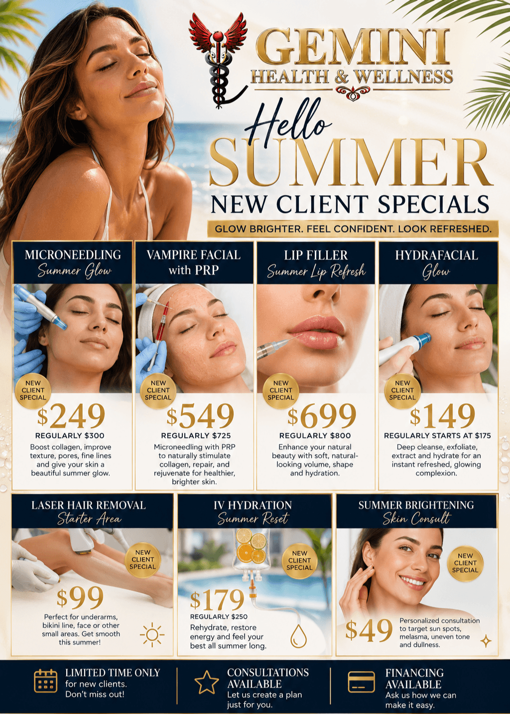 Summer New Clients Specials